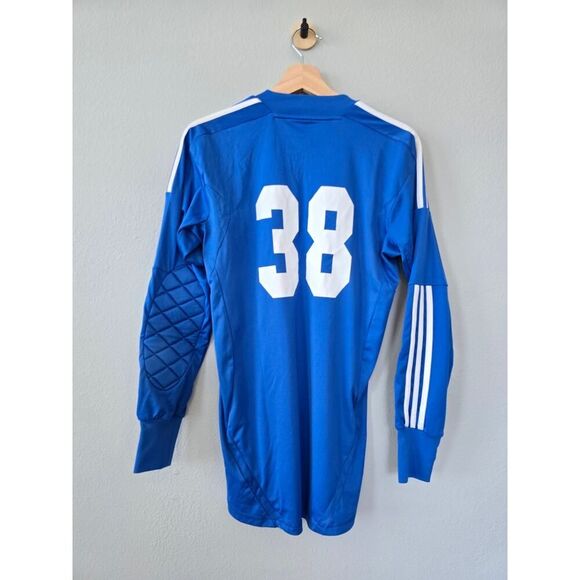 Mexico 2011-12 Goalkeeper Jersey Adidas Long Sleeve Blue Soccer Shirt Sz S Retro - Picture 6 of 11